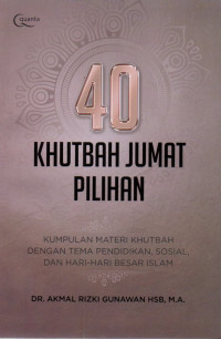 Image of 40 Khutbah Jumat Pilihan