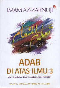 Image of Adab Diatas Ilmu 3