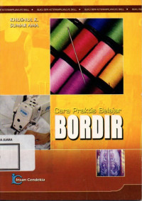 Image of Cara Praktis Belajar Bordir